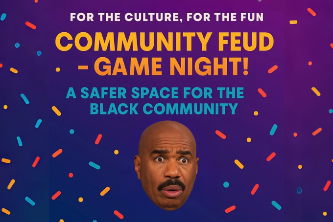 Das Bild zeigt ein Bild zur Game Night der Black Community Foundation